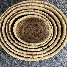 Wicker rattan chevron for sale  Moline