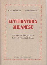 Letteratura milanese itinerari usato Letteratura milanese itinerari usato  Sesto San Giovanni