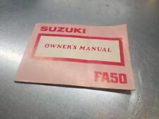 Suzuki fa50 1988 for sale  NEWCASTLE