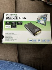 Adaptador gráfico externo plugável USB 2.0 VGA multi-tela VGA165 VGA novo comprar usado  Enviando para Brazil