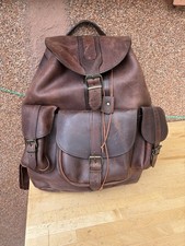 Lederrucksack braun neu gebraucht kaufen  Gaggenau