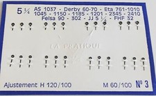 Agulhas de tinta para máquina de placa de relógio AS Derby Eta Felsa Jej Fhf comprar usado  Enviando para Brazil