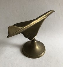 Vintage brass concorde for sale  UK
