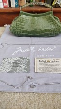 Judith leiber green for sale  USA