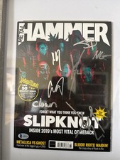 Slipknot signed metal for sale  AXBRIDGE