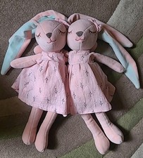 Twin pink plush for sale  BRADFORD