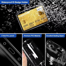 Waterproof transparent card for sale  NORTHOLT