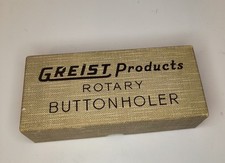 Vintage greist buttonhole for sale  Mount Carmel