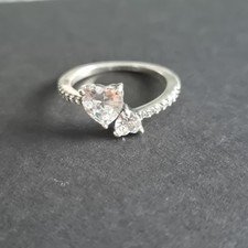 Pandora heart ring for sale  SWANSEA