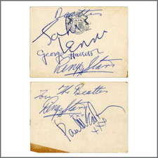 Beatles 1963 autographs for sale  CHORLEY