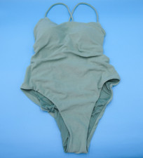Maiô feminino Victorias Secret XL verde acolchoado tecido terry francês peça única novo comprar usado  Enviando para Brazil