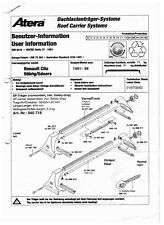 Atera dachträger lastenträge gebraucht kaufen  Geisa