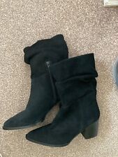 Black suede cuban for sale  LONDON