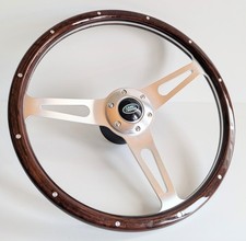 Usado, Volante serve para Land Rover 36 splines madeira Classic Defender 110 90 130 comprar usado  Enviando para Brazil