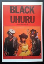 Black Uhuru - 1991 Original Island Records Poster - Pop Reggae Ska Rare  comprar usado  Enviando para Brazil