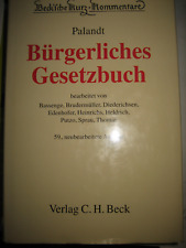 Bürgerliches gesetzbuch palan gebraucht kaufen  Kitzingen-Umland