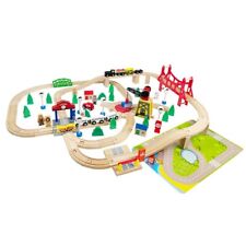 100 teiliges holzeisenbahn gebraucht kaufen  Köln