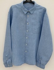 Pure linen blue for sale  TAMWORTH