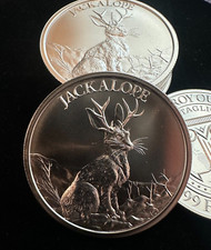 Jackalope .999 silver for sale  Washington