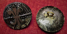 Bouton ancien jais d'occasion  France