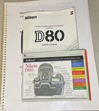 Nikon d80 user for sale  Surprise