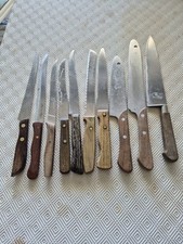 Couteaux cuisine manches d'occasion  Sassenage