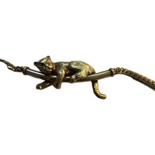 Pantherkette gold platiniert gebraucht kaufen  Schönberg