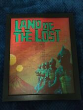 Pôster LAND OF THE LOST Blockbuster 18x22 Sleestak MDF placa impressão emoldurada. comprar usado  Enviando para Brazil