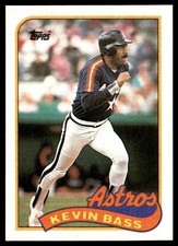 1989 Topps Kevin Bass Houston Astros #646, usado comprar usado  Enviando para Brazil