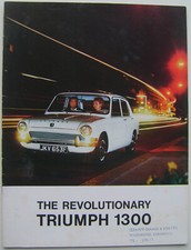 Triumph 1300 fwd for sale  BATLEY