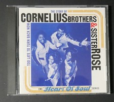 The Story of Cornelius Brothers & Sister Rose: Too Late to Turn Back Now CD, usado comprar usado  Enviando para Brazil