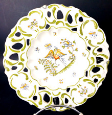 Assiette ajouree faience d'occasion  Montélimar