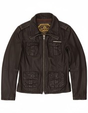 Superdry mens leather for sale  IPSWICH
