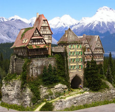 Diorama burg schloss gebraucht kaufen  Potsdam