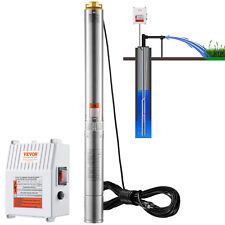 VEVOR Pompa Acqua Sommergibile Pozzi Profondi Acciaio Inox 1500 W 9,8 m³/h 108 m na sprzedaż  Wysyłka do Poland