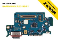 CONNETTORE DI RICARICA PER SAMSUNG GALAXY S23 S911 DOCK MICROFONO ANTENNA na sprzedaż  Wysyłka do Poland