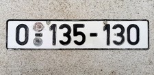 Altes kfz kennzeichen gebraucht kaufen  Petersberg, Wettin-Löbejün