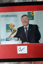 Signed sir alex for sale  SOUTHAMPTON