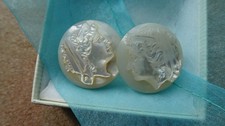 Paire boutons manchettes d'occasion  Bains-les-Bains