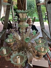 Lampadario vintage vetro usato  Udine
