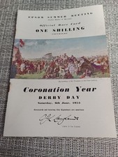 1953 epsom derby for sale  SUDBURY