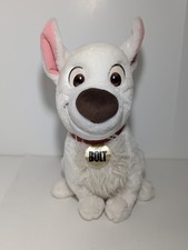 Bicho de pelúcia branco pastor suíço 14" bolt dog parques da Disney comprar usado  Enviando para Brazil