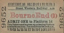Gwr edmondson platform for sale  STRATFORD-UPON-AVON