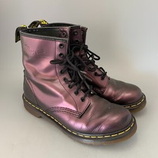 Martens purple shimmer for sale  BASINGSTOKE