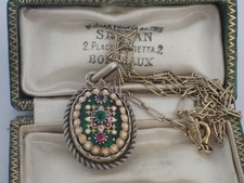 Ancien pendentif collier d'occasion  Chantelle