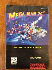 Mega Man X2 Super Nintendo autêntico manual de instruções SNES SOMENTE comprar usado Mega Man X2 Super Nintendo autêntico manual de instruções SNES SOMENTE comprar usado  Enviando para Brazil