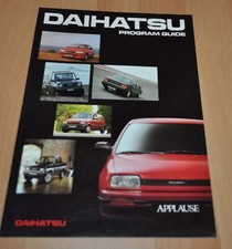 Używany, Daihatsu Przewodnik po programie 1990 PL Japońska broszura Broszura Broszura Rocky Feroza Charade na sprzedaż  PL