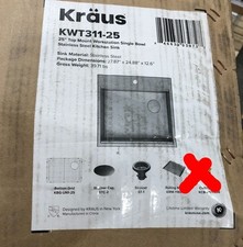 Kraus kore drop for sale  Anderson