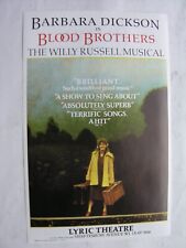 1983 blood brothers for sale  HYTHE