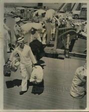 Usado, 1952 Press Photo Naval Reserve Officer Training Corps cruzeiro de treinamento de aspirantes comprar usado  Enviando para Brazil